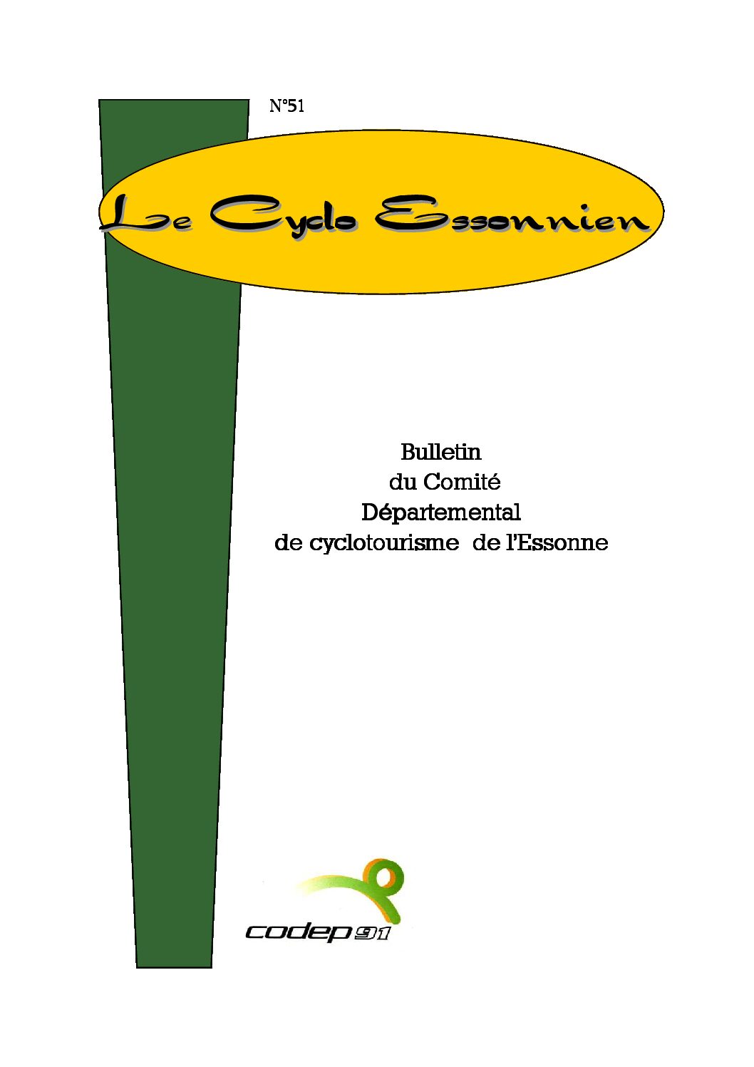 Le Cyclo Essonnien n°51