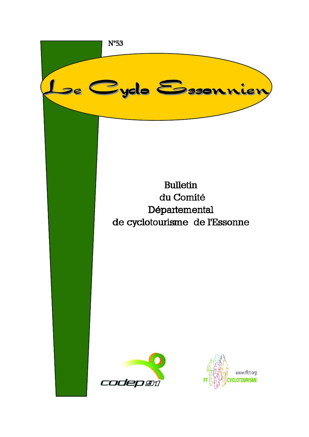 Le Cyclo Essonnien n°53