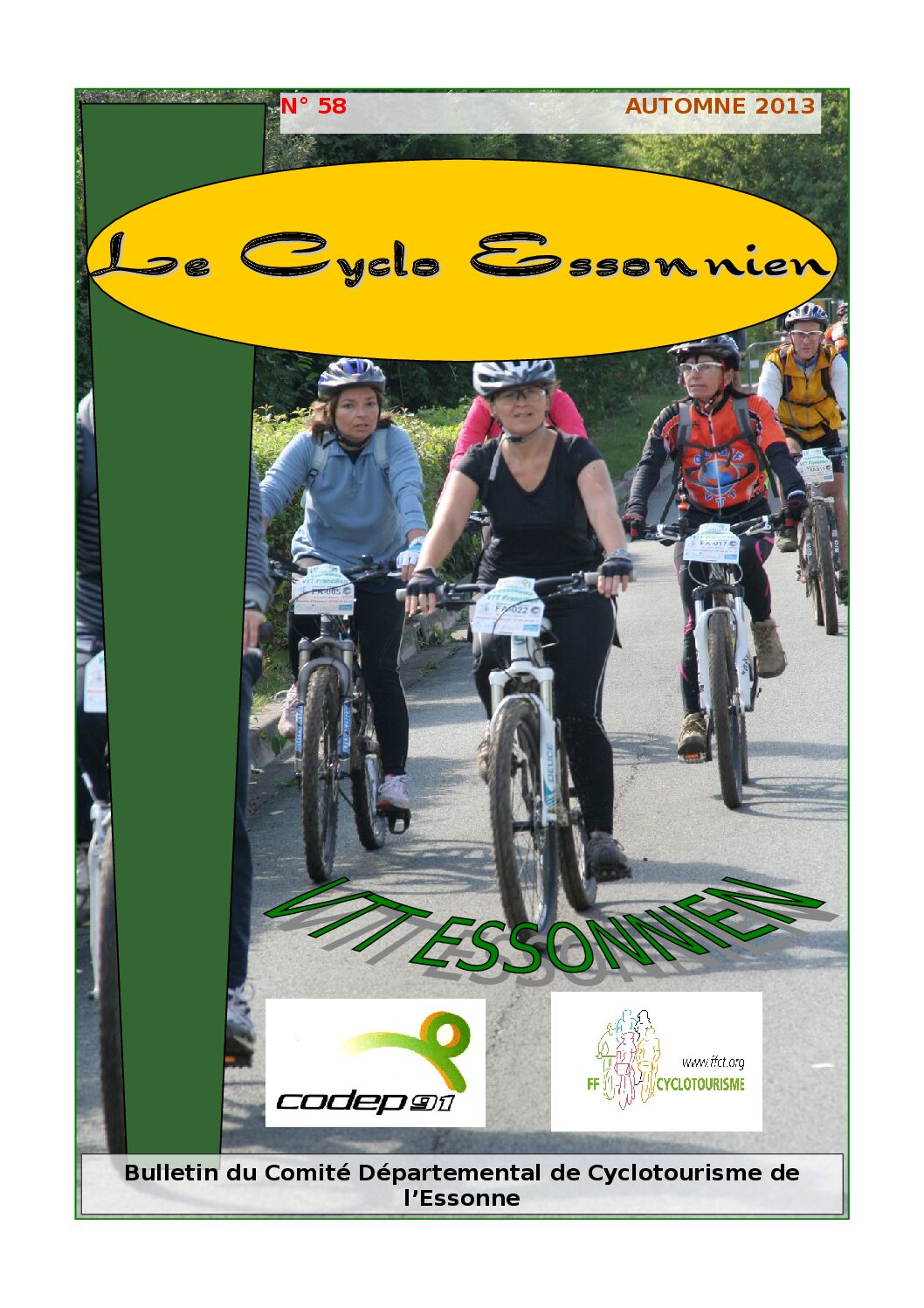 Le Cyclo Essonnien n°58