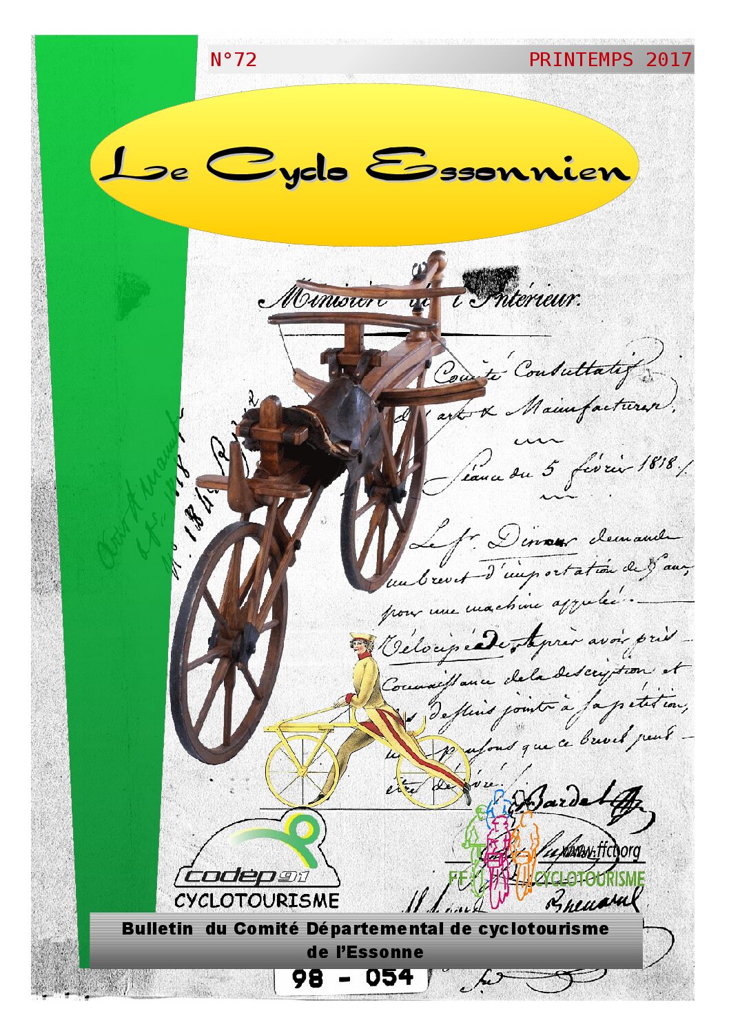 Le Cyclo Essonnien n°72