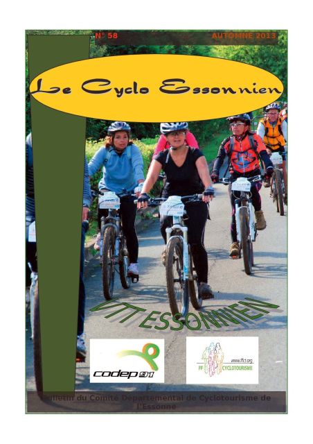 Le Cyclo Essonnien n°58