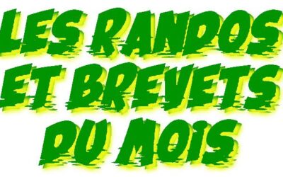 Randonnées et Brevets de Mars